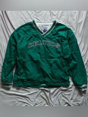 Champion Green Boston Celtics Windbreaker Jacket